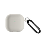 Native Union Active Case for Aipods Gen 4| Matte Silicone w/ Metal Clip for Attachment, Drop & Scratch Protection, Form-Fitting, Sleek and Stylish, Qi Wireless Charging Compatible - Sandstone