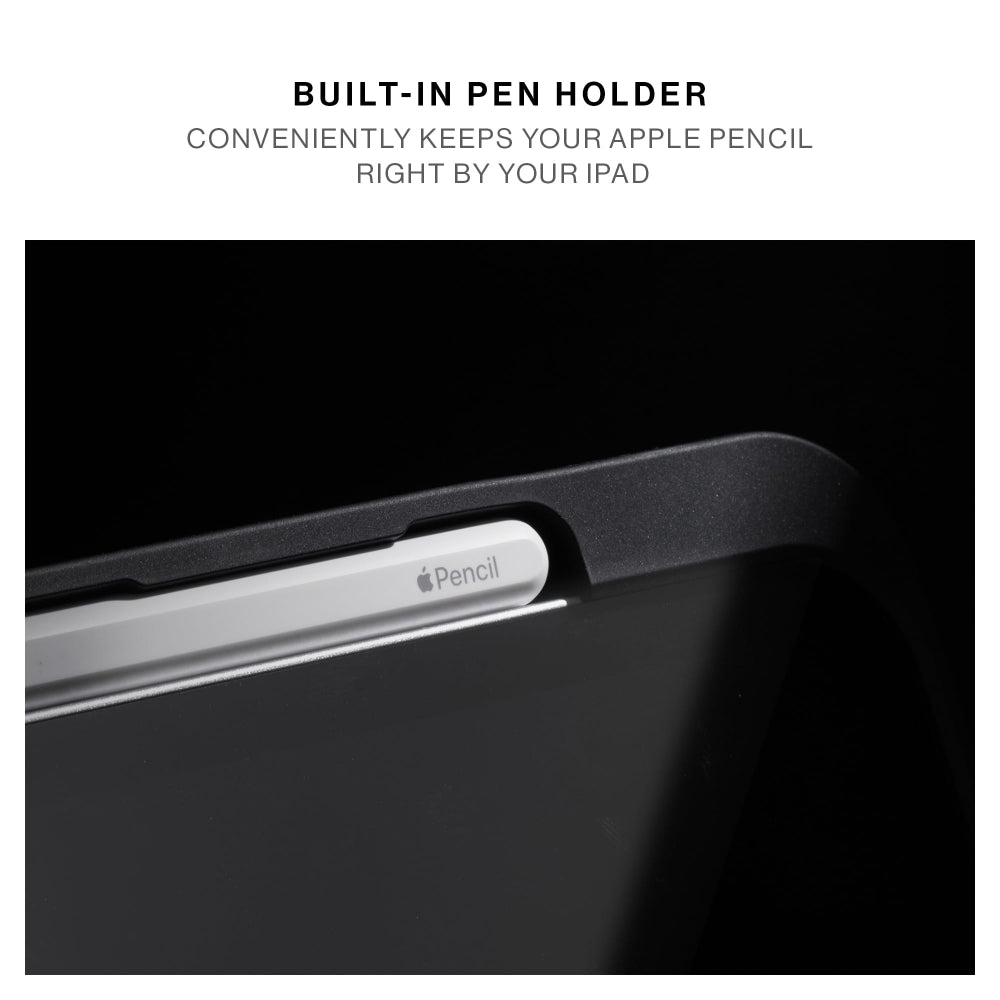 Native Union Active Case for iPad Pro 11" M5/M4| Protective Folio, 4-in-1 Foldable Viewing Angles, Apple Pencil Compatible, Drop Protection, Black