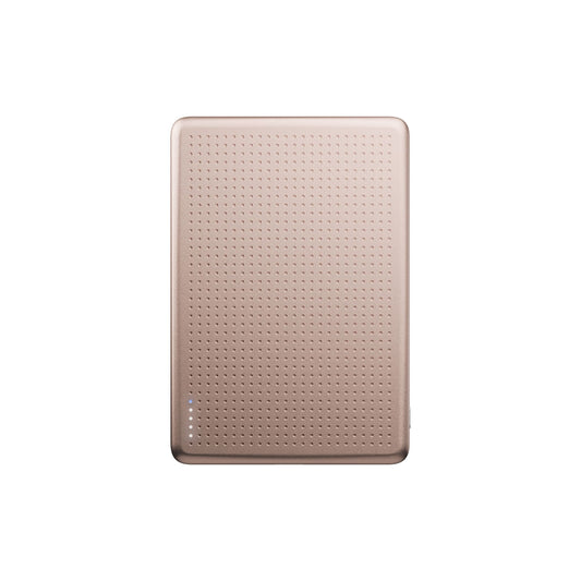 Native Union Active Power Bank 5000mAh| Slim Magnetic Power Bank, Fast 15W Qi2 Wireless Charging, Aluminum-Finish, for Apple iPhone 16/15/14/13/12 Pro/Pro Max/Plus MagSafe Compatible - Apricot