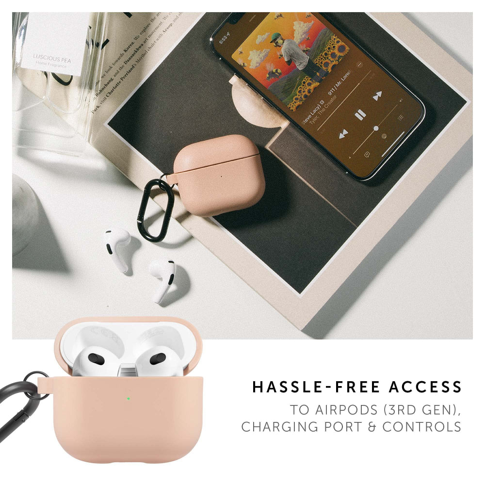 جراب NATIVE UNION Roam لسماعات AirPods من الجيل الثالث - لون خوخي