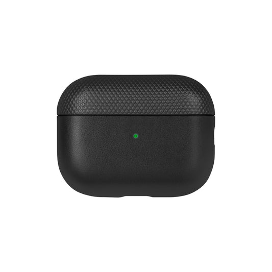 Native Union (Re) Classic Case for Apple Airpods Pro 2nd Gen| Made w/ Plant-Based Material, Handcrafted, Recycled, Compatible w/ MagSafe & Qi Wireless Charging - Black