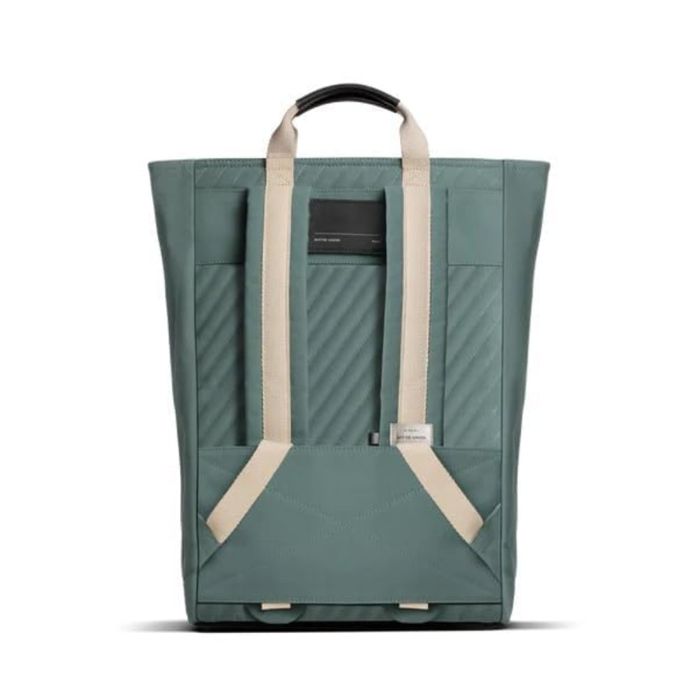Native Union W.F.A. BackPack - Daily Use Bag, Minimalist Profile for Digital Lifestyle,  Lightweight & Spacious, Eco-Friendly, Water Resistant, for Tablets, MacBook & Laptops up to 16" - Slate Green