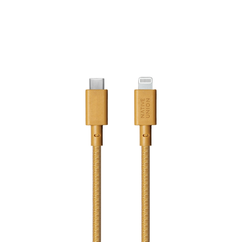 NATIVE UNION Belt USB-C to Lightning Cable 3M - Kraft