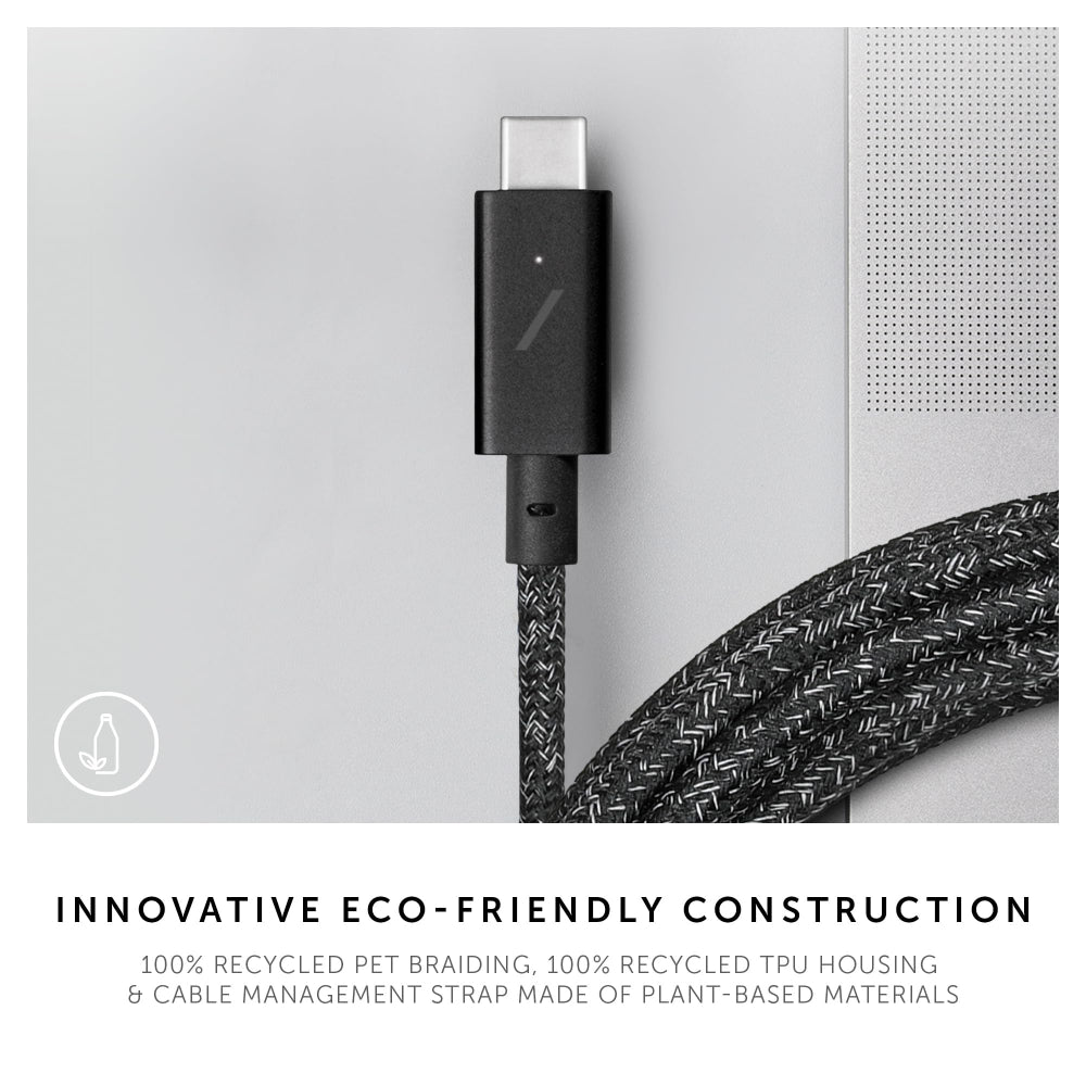 كابل شحن NATIVE UNION Belt Pro USB-C إلى USB-C بقوة 240 واط - 2.4 متر - لون كوزموس