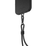 Native Union CITY Sling| Universal Crossbody Strap,for City Travel & Daily Use, Safe & Stylish, Compatible with Android & iPhone Cases, AirPods Pro 2nd Gen, Adjustable 0.7 meter loop strap - Black