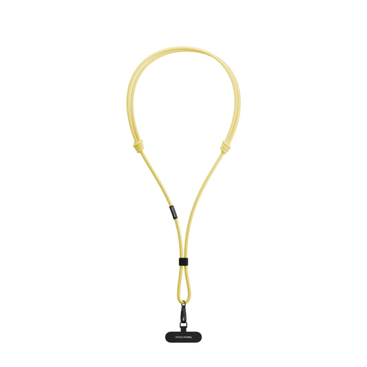 Native Union CITY Sling| Universal Crossbody Strap,for City Travel & Daily Use, Safe & Stylish, Compatible with Android & iPhone Cases, AirPods Pro 2nd Gen, Adjustable 0.7 meter loop strap - Lemon