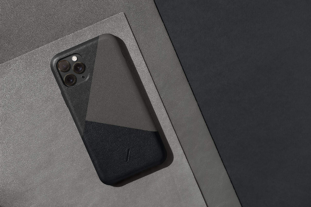 Native Union - Clic Marquetry Case for iPhone 11 Pro Max - Black