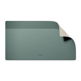 Native Union Desk Mat – Water-Resistant Dual-Sided Desk Pad for Office or Home – for Laptop, Mouse, Keyboard, Writing – Easy to Clean & Protective, Eco-Freindly – 25.6" x 14.1" - Green & Sand Stone