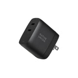 شاحن NATIVE UNION السريع بتقنية GaN PD بقوة 67 واط، مزود بمنفذي USB-C متعددين - أسود