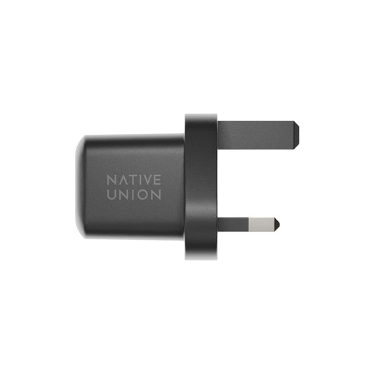 Native Union Wall Charger 30W + USB-C to C Cable 1.2M Bundle| GaN Charger w/ Fast Charging Cable, for Apple iPhone 15/Plus/Pro/Pro Max, iPad Air /Pro/Mini 13"/12.9"/11", Samsung S24/23 Ultra/+ - 2pk