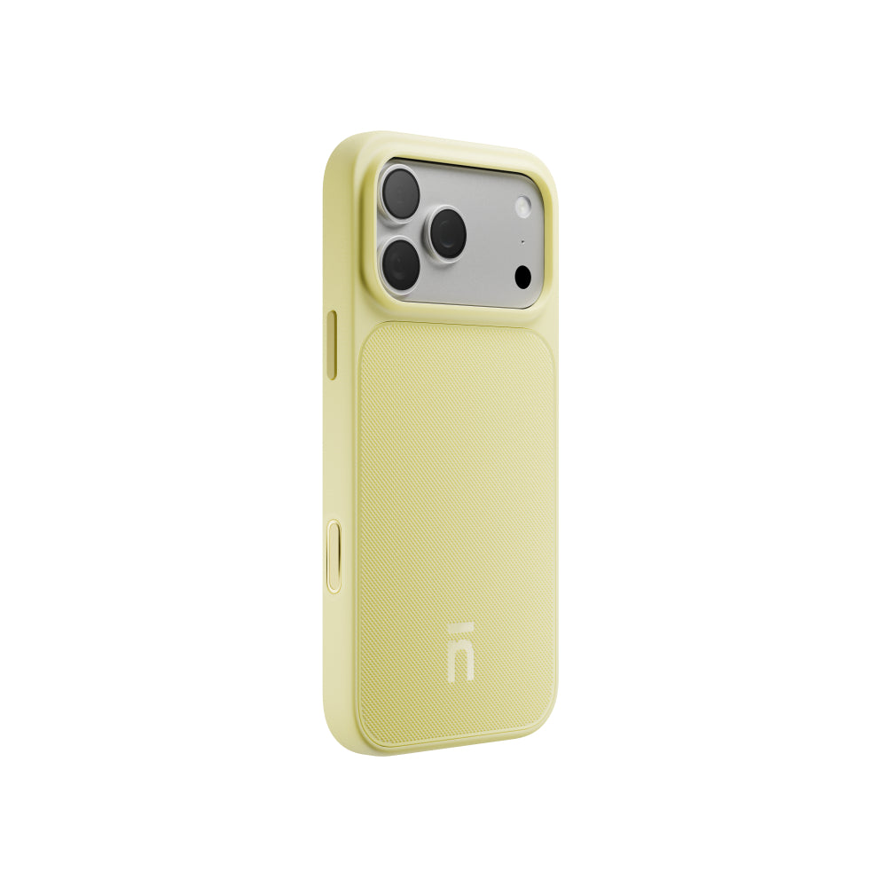 Native Union iPhone 18 Pro Max MagSafe Case NEO, 12-Ft Drop Protection TPU Cover Case, Slim & Thin, Textured Grip, Raised Camera Bezel, Wireless Charging Compatible, Lemon