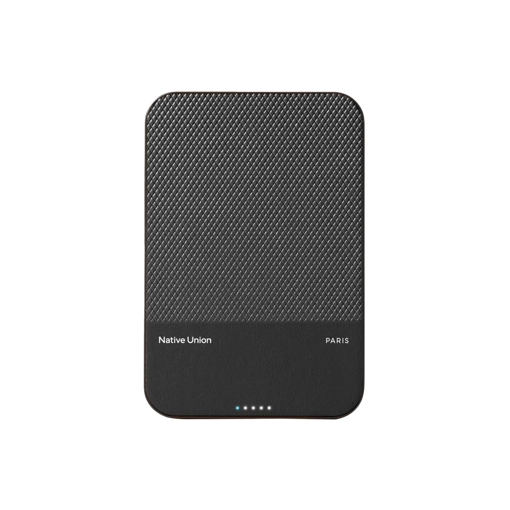 NATIVE UNION Magnetic Power Bank 5000mAh Black