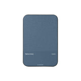 Native Union (RE) Classic Power Bank 5000mAh| Slim Magnetic Power Bank, Fast 15W Qi2 Wireless Charging, Leather Finish, for Apple iPhone 16/15/14/13/12 Pro/Pro Max/Plus MagSafe Compatible - Navy