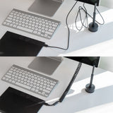 Native Union POP Cable XL USB-C to USB-C Retractable Charging Cable, 60W Fast Charge, Coiled Tangle-Free Design, Stretchable up to 7.9ft, Durable 30,000 Bends for iPhone 15, iPad, MacBook & More - Black