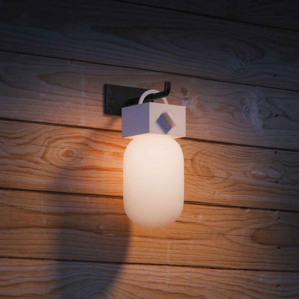 Native Union POP Light Portable LED Lantern, Rechargeable 5000mAh Battery, Up to 160 Lumens, 3 Adjustable Light Modes, Up to 120 Hours Battery Life, USB-C Power Bank, IPX4 Water Resistant, Portable Lamp, Candy