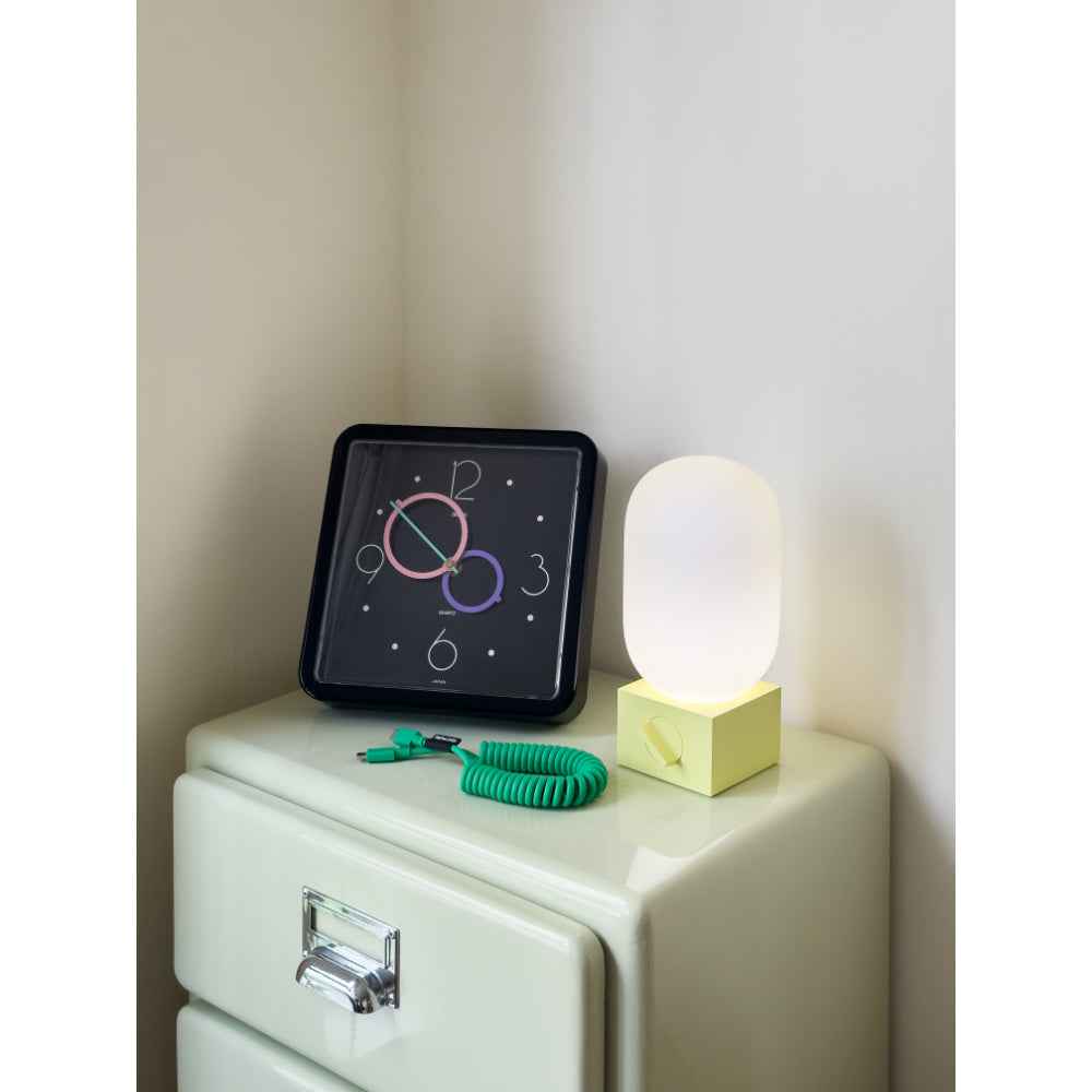 Native Union POP Light Portable LED Lantern, Rechargeable 5000mAh Battery, Up to 160 Lumens, 3 Adjustable Light Modes, Up to 120 Hours Battery Life, USB-C Power Bank, IPX4 Water Resistant, Portable Lamp, Lemon