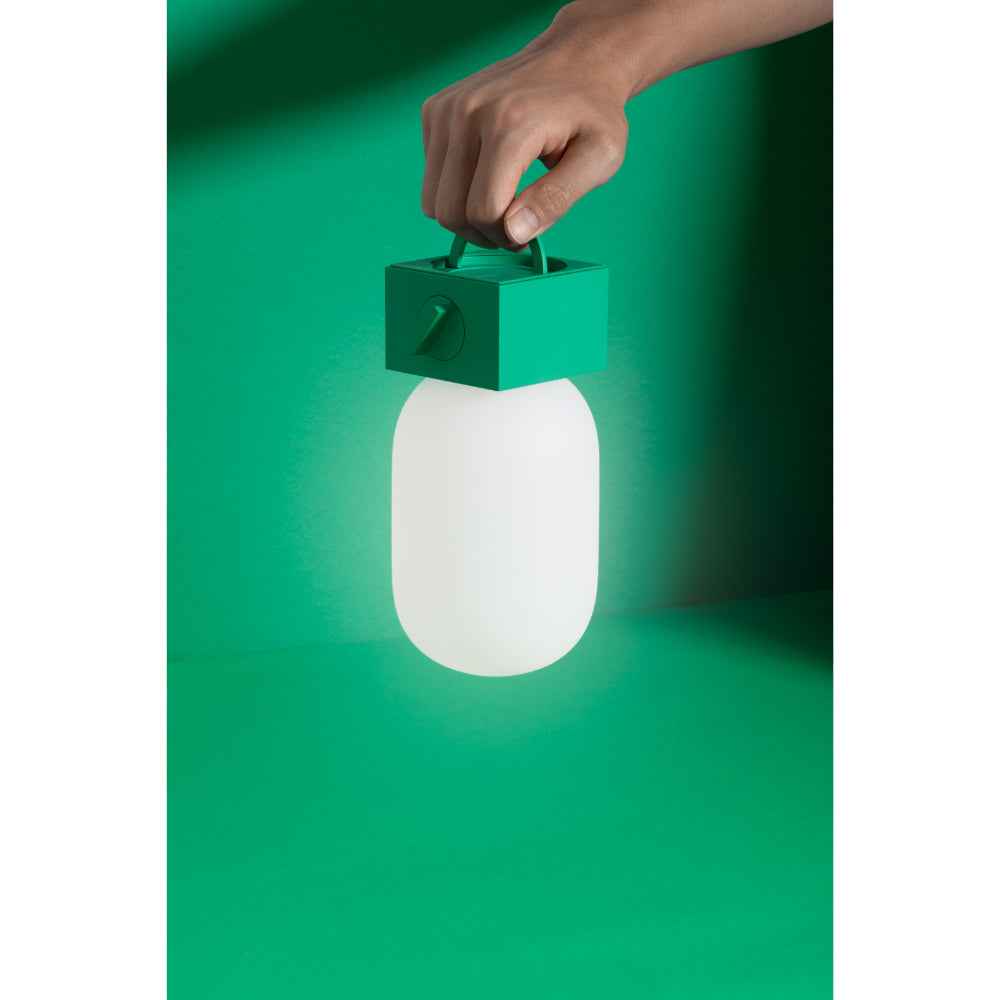 Native Union POP Light Portable LED Lantern, Rechargeable 5000mAh Battery, Up to 160 Lumens, 3 Adjustable Light Modes, Up to 120 Hours Battery Life, USB-C Power Bank, IPX4 Water Resistant, Portable Lamp, Pine
