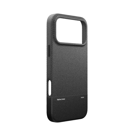 Native Union iPhone 17 Pro Max MagSafe Case RE CLASSIC, 6-Ft Drop Protection Premium Leather Cover Case, Slim & Thin, Raised Camera Bezel, Wireless Charging Compatible, Black