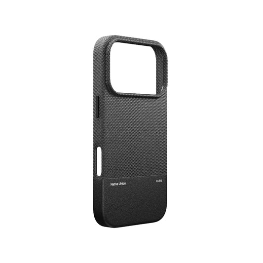 Native Union iPhone 17 Pro MagSafe Case RE CLASSIC, 6-Ft Drop Protection Premium Leather Cover Case, Slim & Thin, Raised Camera Bezel, Wireless Charging Compatible, Black