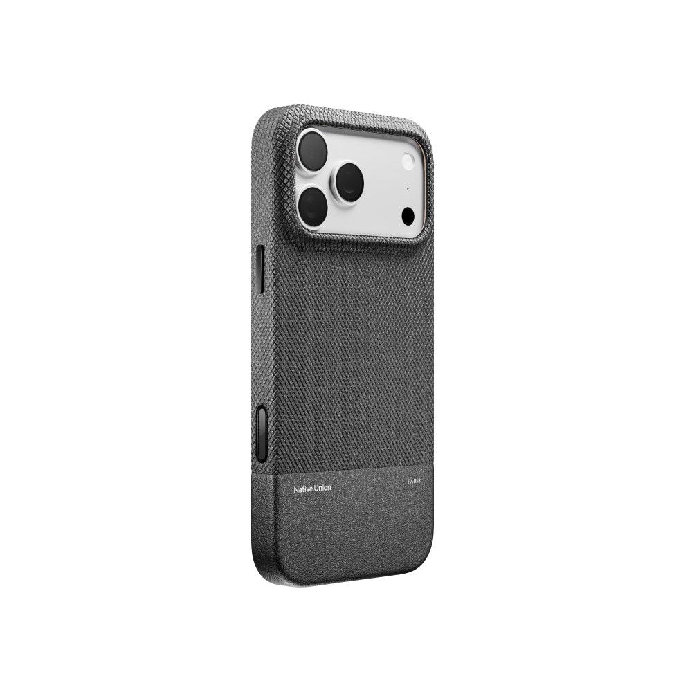 Native Union iPhone 18 Pro Max MagSafe Case RE CLASSIC, 6-Ft Drop Protection Premium Leather Cover Case, Slim & Thin, Raised Camera Bezel, Wireless Charging Compatible, Black