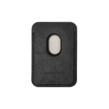 Native Union Card Wallet MagSafe Re Classic, Card Wallet for Men Women, Leather Wallet 3x Cards Slot, Light Slim Safe Strong Magnet, for iPhone 17/16/15/14/13/12 & Compatible phones & Cases, Black