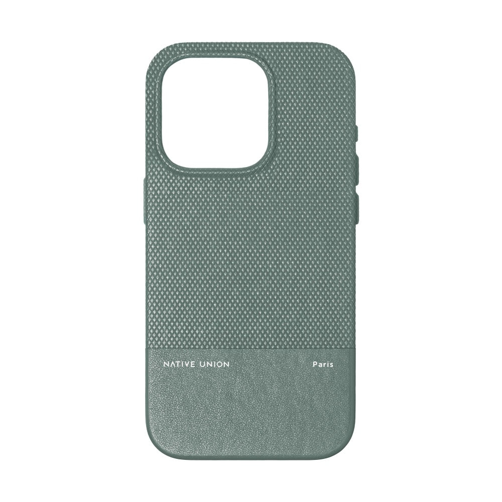 [OPEN BOX] NATIVE UNION iPhone 15 Pro Re-Classic Case - Slate Green