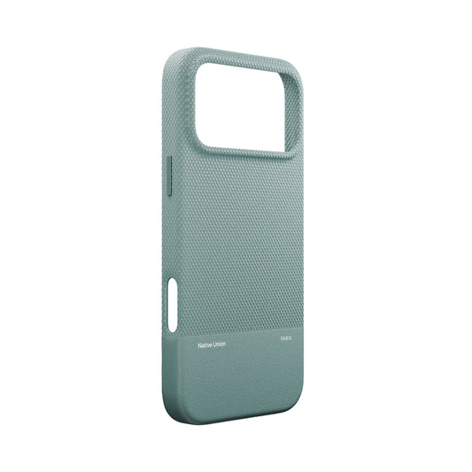Native Union iPhone 17 Pro Max MagSafe Case RE CLASSIC, 6-Ft Drop Protection Premium Leather Cover Case, Slim & Thin, Raised Camera Bezel, Wireless Charging Compatible, Slate Green