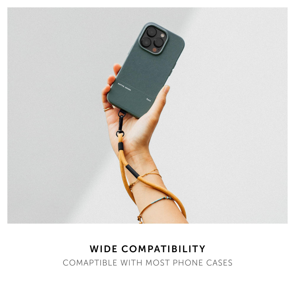 Native Union Classic Sling | Hands-free, Hassle-Free Carry, Compatible with most phone cases, Durable construction & easy to detach, Made of eco-conscious materials - Slate Green