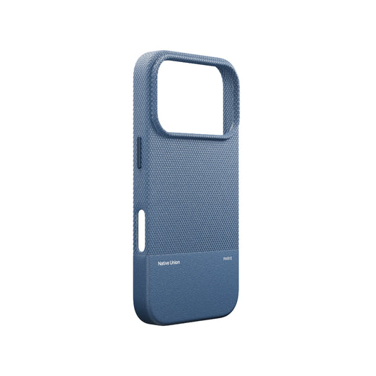 Native Union iPhone 17 Pro MagSafe Case RE CLASSIC, 6-Ft Drop Protection Premium Leather Cover Case, Slim & Thin, Raised Camera Bezel, Wireless Charging Compatible, Navy