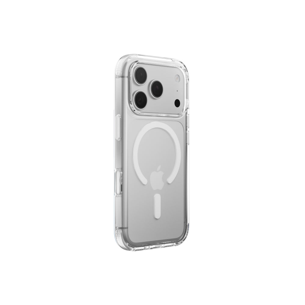 Native Union iPhone 18 Pro MagSafe Case (RE) CLEAR, 12-Ft Drop Protection Premium Transparent TPU Cover Case, Slim w/ Anti-Yellowing Coat, Raised Camera Bezel, Wireless Charging Compatible, Clear