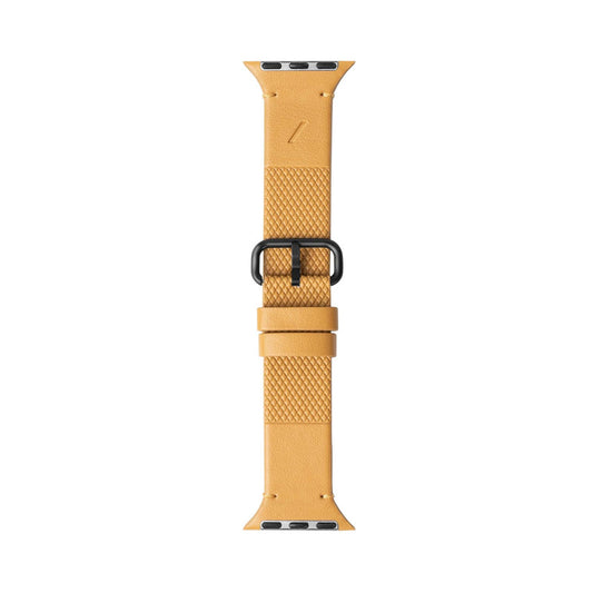 Native Union (Re)Classic Apple Watch Strap for All Series 38 / 40 / 41mm Textured Leather Band, Comfortable All-Day Wear, Eco-Friendly, Stain Resistant, Secure Attachment - Kraft