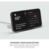 Native Union Rise Magnetic Wireless Charger| Foldable 15W Qi2 Fast Charging Stand/Pod, for Apple iPhone 16/15/14/13/12 Pro/Pro Max/Plus MagSafe, Wireless Charging Compatible Devices - Sandstone