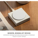 Native Union Rise Magnetic Wireless Charger| Foldable 15W Qi2 Fast Charging Stand/Pod, for Apple iPhone 16/15/14/13/12 Pro/Pro Max/Plus MagSafe, Wireless Charging Compatible Devices - Sandstone