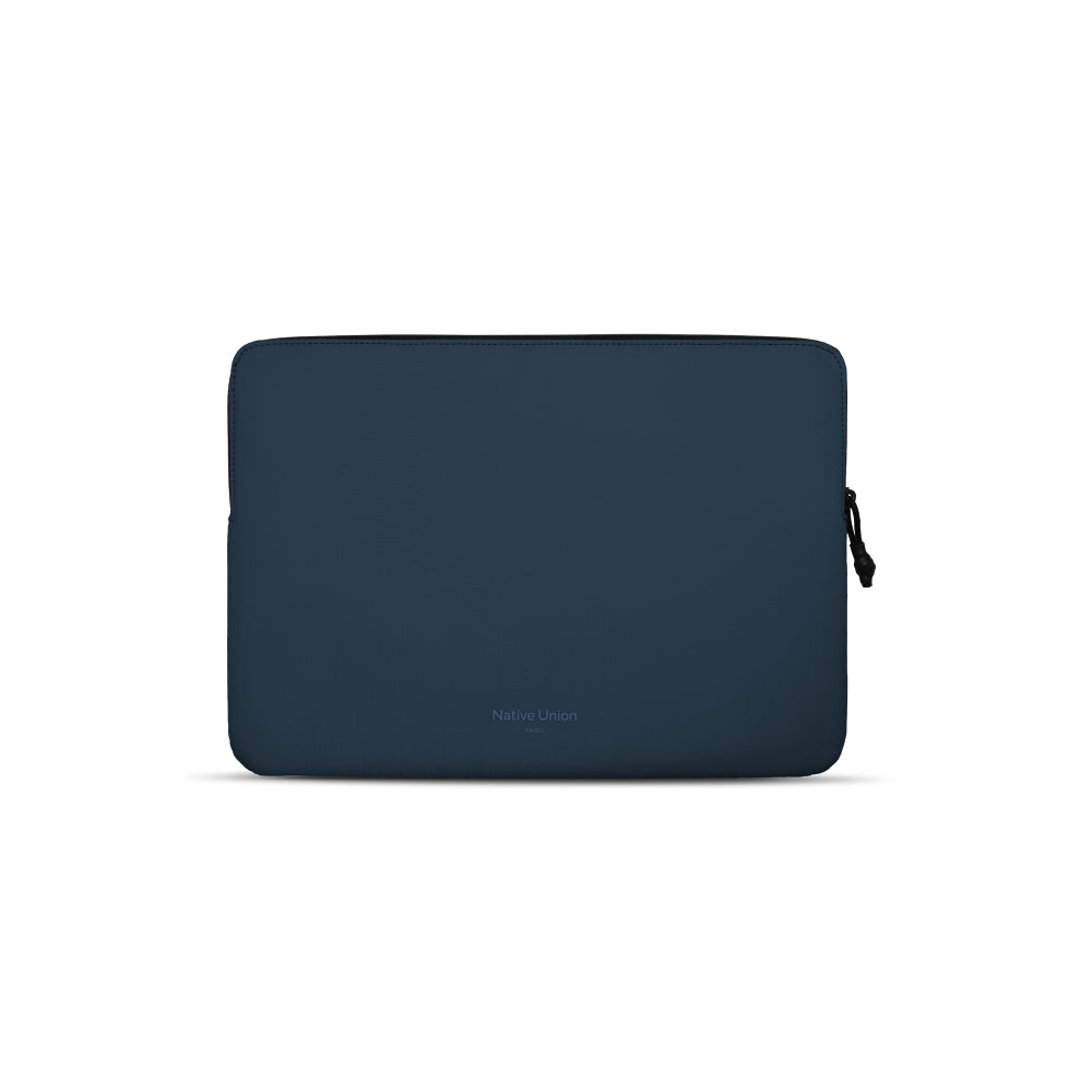 Native Union Neo Sleeve for MacBook Neo 13-inch, Recycled Ripstop Laptop Sleeve, Water-Resistant Fabric, 360° Foam-Padded Protection, Soft Interior Lining, Quick-Access Pocket, Lightweight Laptop Case, Blue