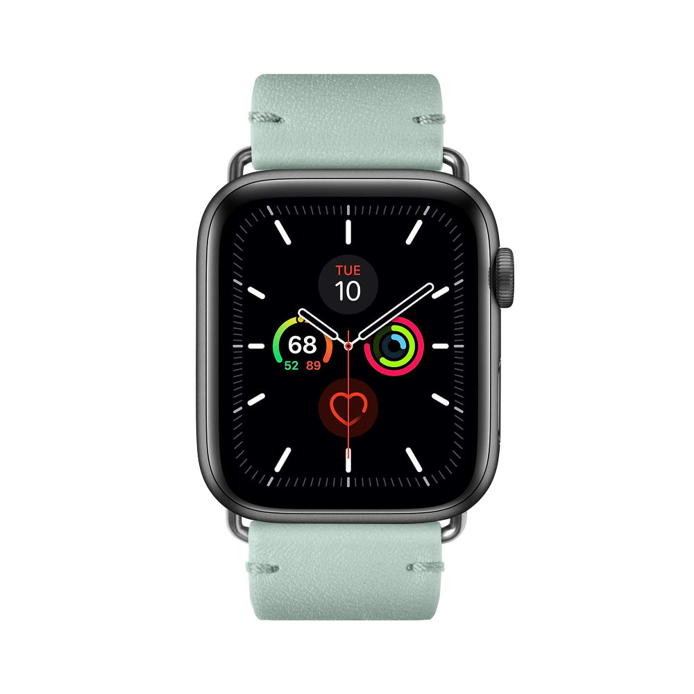 NATIVE UNION Classic Strap for Apple Watch Series 1-8 & SE 38/41mm Genuine Italian Nappa Leather - Sage