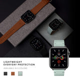 NATIVE UNION Classic Strap for Apple Watch Series 1-8 & SE 38/41mm Genuine Italian Nappa Leather - Sage