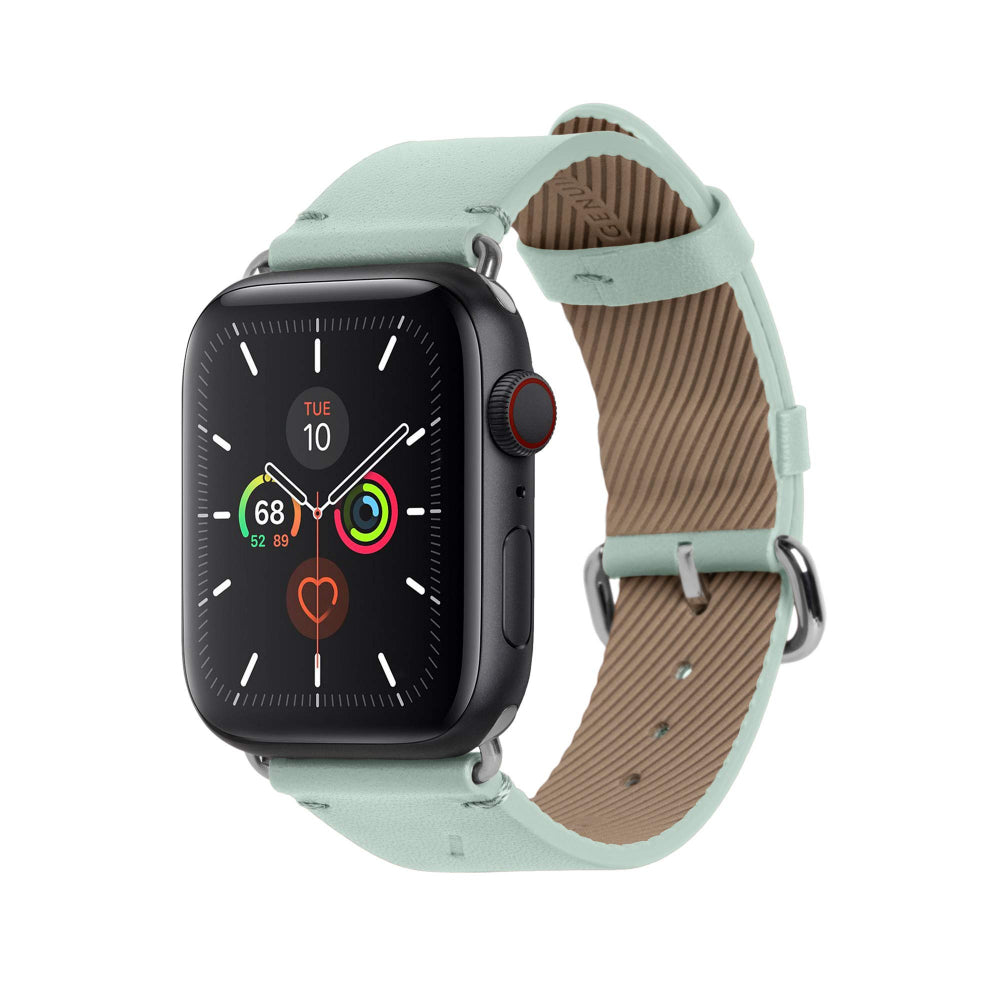 NATIVE UNION Classic Strap for Apple Watch Series 1-8 & SE 38/41mm Genuine Italian Nappa Leather - Sage