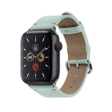 NATIVE UNION Classic Strap for Apple Watch Series 1-8 & SE 38/41mm Genuine Italian Nappa Leather - Sage