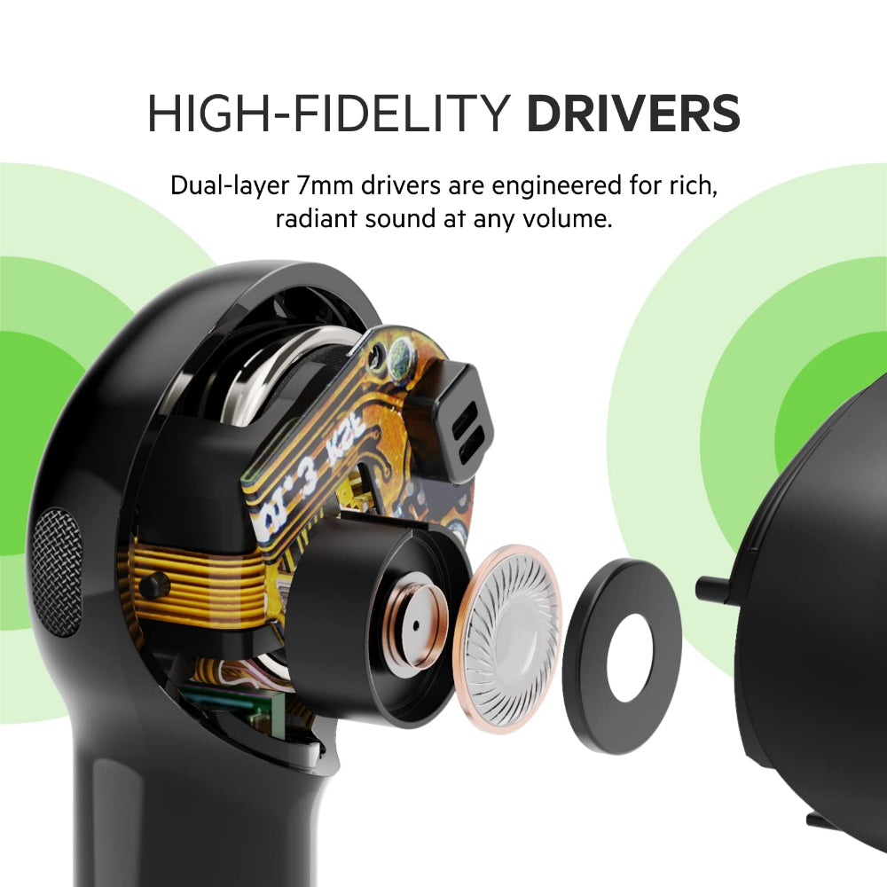 [OPEN BOX] BELKIN SoundForm Pro True Wireless Earbuds - Black
