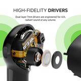 [OPEN BOX] BELKIN SoundForm Pro True Wireless Earbuds - Black