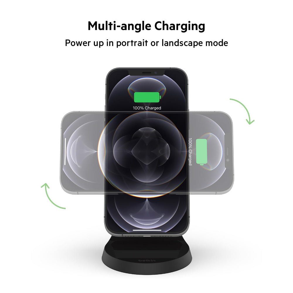 [OPEN BOX] BELKIN Magnetic Wireless Charger Stand No PSU 10W - Black