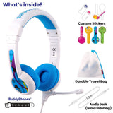 [OPEN BOX] BUDDYPHONES School Plus Headphones - Blue