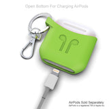[OPEN BOX] PODPOCKET Silicone Case for Apple AirPods Pear Green