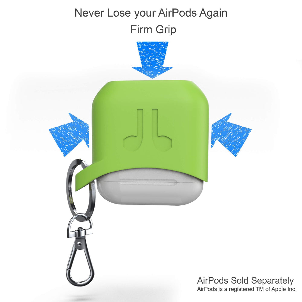 [OPEN BOX] PODPOCKET Silicone Case for Apple AirPods Pear Green