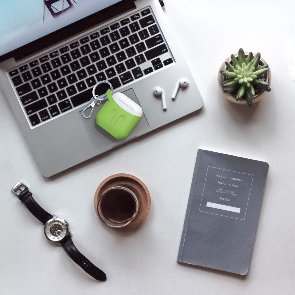 [OPEN BOX] PODPOCKET Silicone Case for Apple AirPods Pear Green