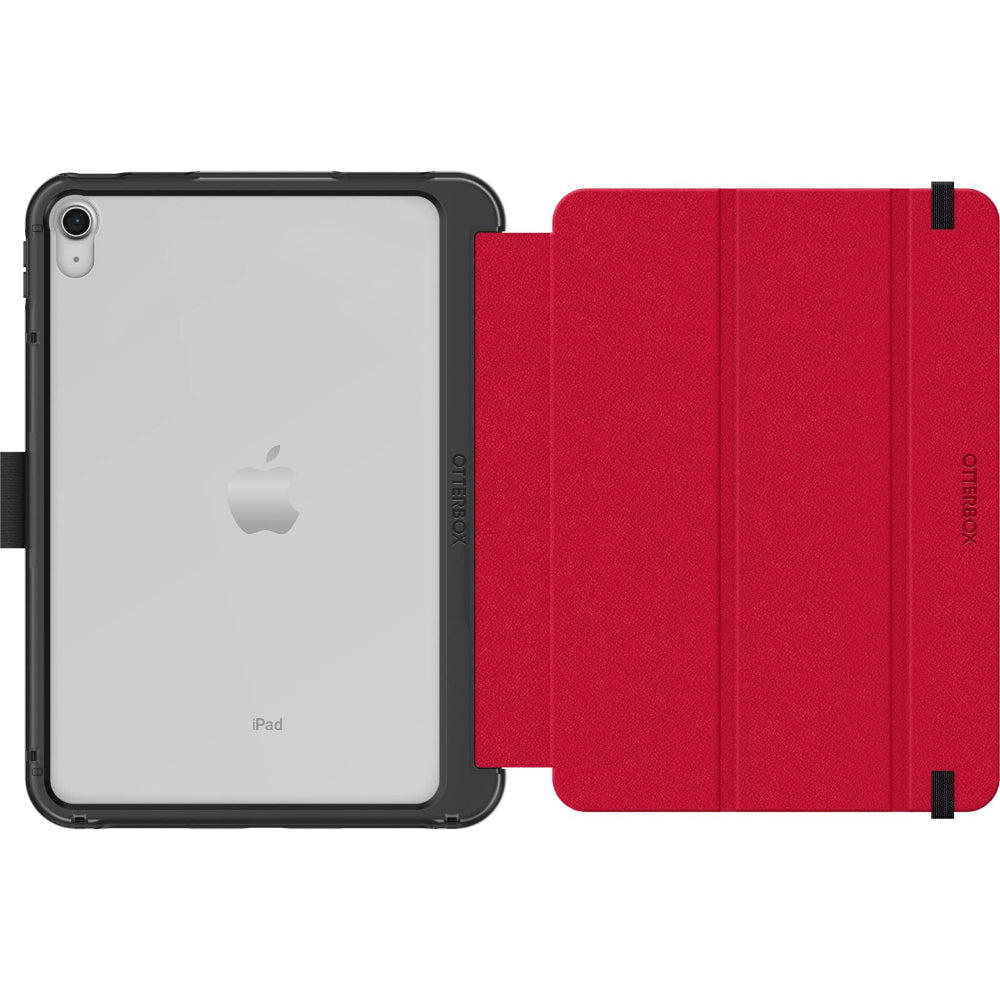 جراب OTTERBOX Symmetry Folio لجهاز iPad الجيل العاشر - أحمر ياقوتي سماوي