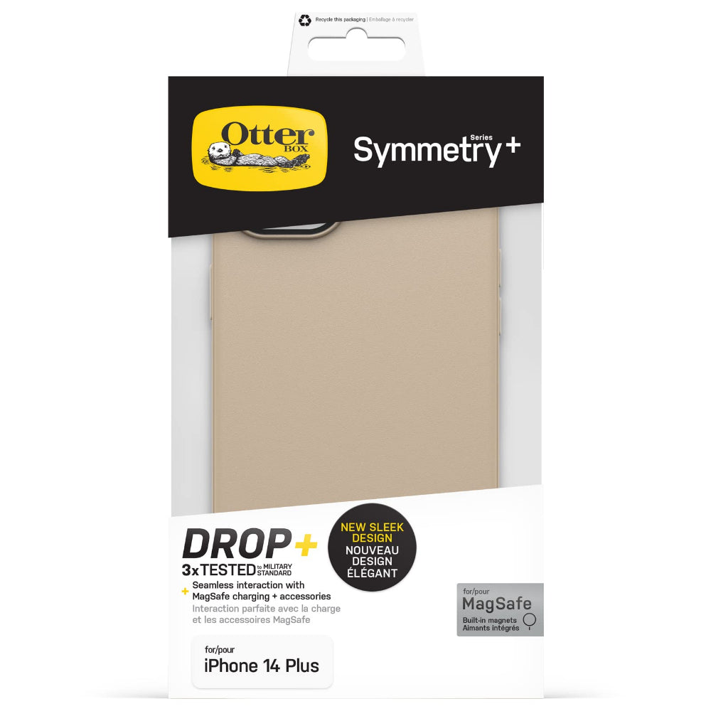 OTTERBOX iPhone 14 Plus - Symmetry Plus Case Dont Even Chai - Beige
