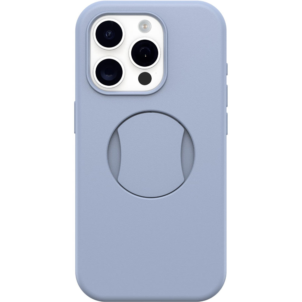 غطاء حماية OTTERBOX لهاتف iPhone 15 Pro بتصميم OtterGrip Symmetry - أزرق