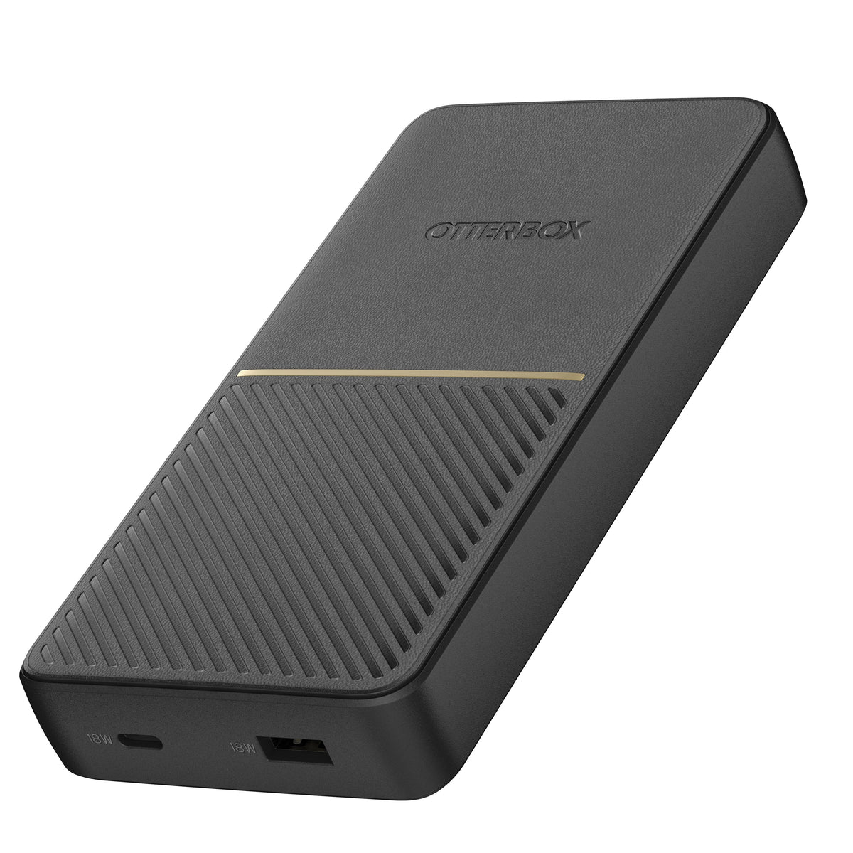 [OPEN BOX] OTTERBOX Power Bank 20K mAh Portable Power, USB-C and USB-A ports, 18 Watts USB-PD - Black