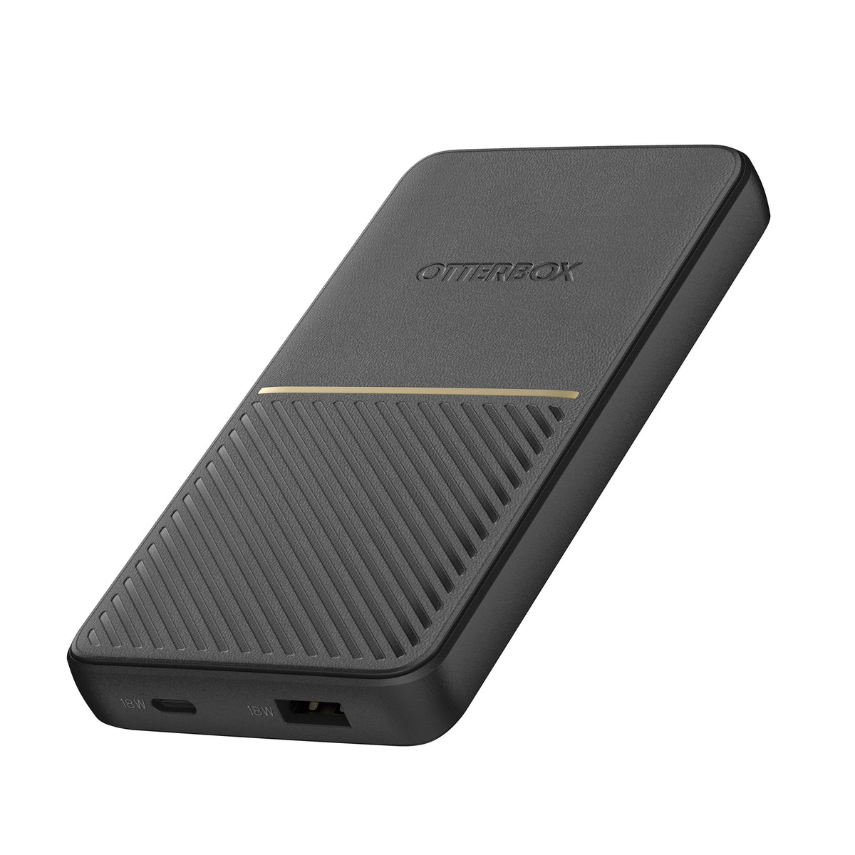 [OPEN BOX] OTTERBOX Power Bank 10K mAh Portable Power, USB-C and USB-A ports, 18 Watts USB-PD - Black